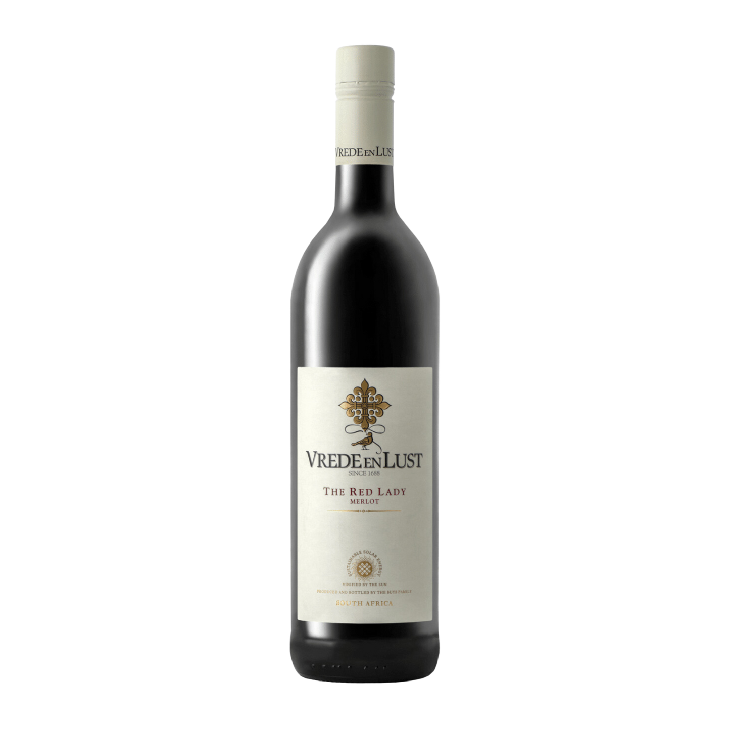 Vrede en Lust 2022 The Red Lady Merlot